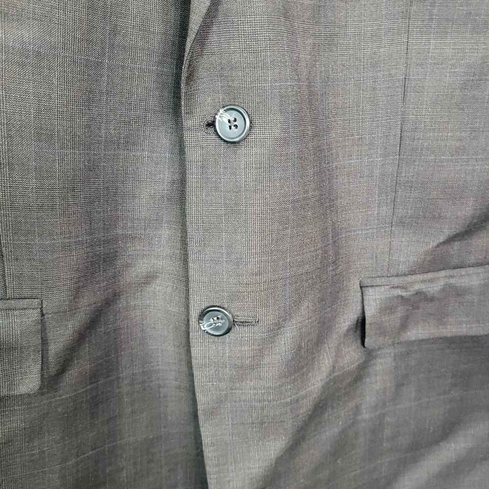 Lauren Ralph Lauren 100% Wool Men's Classic Brown Blazer SZ 44L Vintage